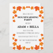 Invitation automne accueil (Devant / Derrière)