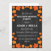 Invitation automne accueil (Devant / Derrière)