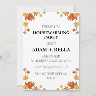 Invitation automne accueil