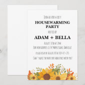 Invitation automne accueil (Devant / Derrière)