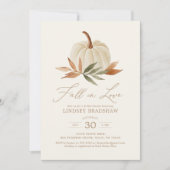 Invitation Automne Automne Automne Citrouille Fête des mariée (Devant)