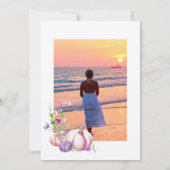 Invitation Automne - Automne Fête de la Vie Fleur Photo (Dos)