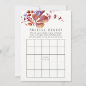 Invitation Automne - Automne Fête des mariées d'aquarelle Bin (Devant)