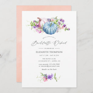 Invitation Automne - Automne Floral Bachelorette Week-end