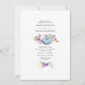 Invitation Automne - Automne Floral Engagement Party (Devant)