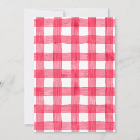 Invitation Automne Barnyard Animaux de ferme Baby shower Invi (Dos)