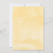 Invitation Automne Bébé Sprinkle, Raccoon genre neutre (Dos)