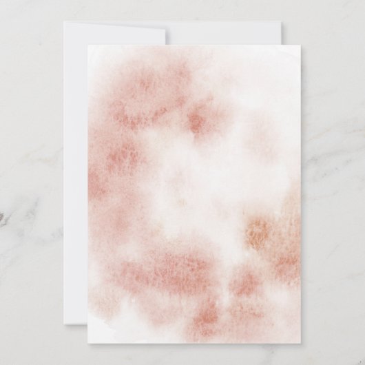 Invitation Automne Boho Marsala Burgudy Blush FlorMariage (Dos)