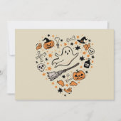 Invitation Automne Citrouille Automne Thanksgiving Halloween (Devant)