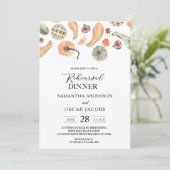 Invitation Automne Citrouille coloré moderne (Debout devant)