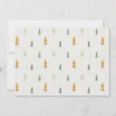 Invitation Automne Citrouille Scarecrow Harvest Enfants Photo (Dos)