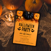 Invitation Automne Costume d'automne Citrouille de fête Hallo