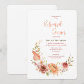 Invitation Automne Croissant (Devant / Derrière)