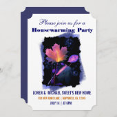 Invitation Automne Feuilles Ménage (Devant / Derrière)