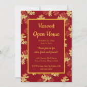 Invitation Automne Folithe Harvest Open House (Devant)