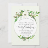 Invitation Automne Forêt d'hiver Bois Bois BOHO Aquarelle (Devant)