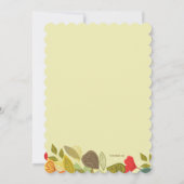 Invitation Automne Garland (Dos)