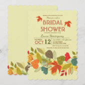 Invitation Automne Garland (Devant / Derrière)