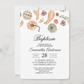 Invitation Automne Moderne de Citrouille Colorée (Devant)