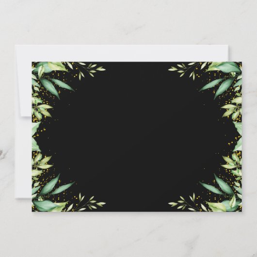 Invitation Automne moderne Petit Citrouille 1er anniversaire (Dos)