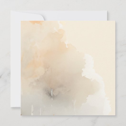 Invitation Automne Nature Automne mariage paysage (Dos)