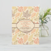 Invitation Automne Patron (Debout devant)
