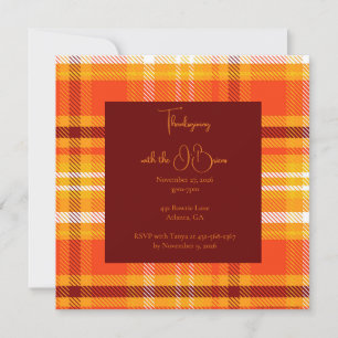 Invitation Automne Plaid Accueil Décor Automne Saison D'Autom