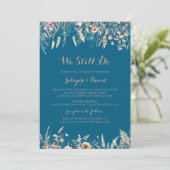 Invitation Automne prairie Fleur sauvage Nous Faisons Encore (Debout devant)