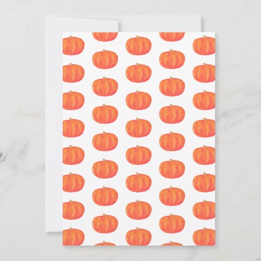 Invitation Automne Quitte le dîner virtuel de Thanksgiving Ci (Dos)