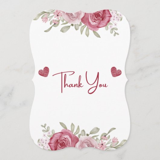 Invitation Automne Russe Bourgogne Calligraphie Plat Mariage (Devant)