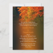 Invitation Automne Russe Mariage Mariage de automne (Devant)