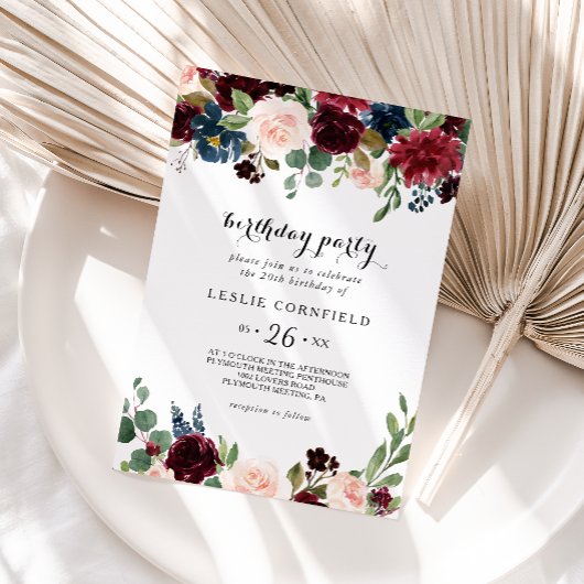 Invitation Automne Rustique Bourgogne fête du 20e anniversair