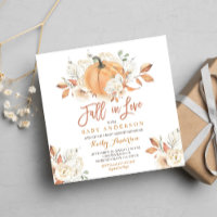 Automne Rustique Citrouille Baby shower tomber dan