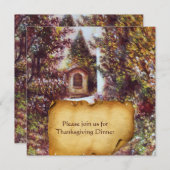 INVITATION AUTOMNE SILENCIEUX À FLORENCE (Devant / Derrière)