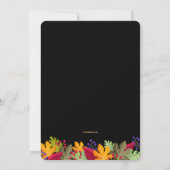 Invitation Automne Vibrant (Dos)