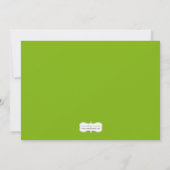 Invitation Autour de la Fête de la mariée de douche de (Dos)