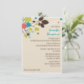 Invitation Autour de la Maison Couples Wedding shower Invitat (Debout devant)