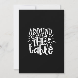 Invitation autour de la table