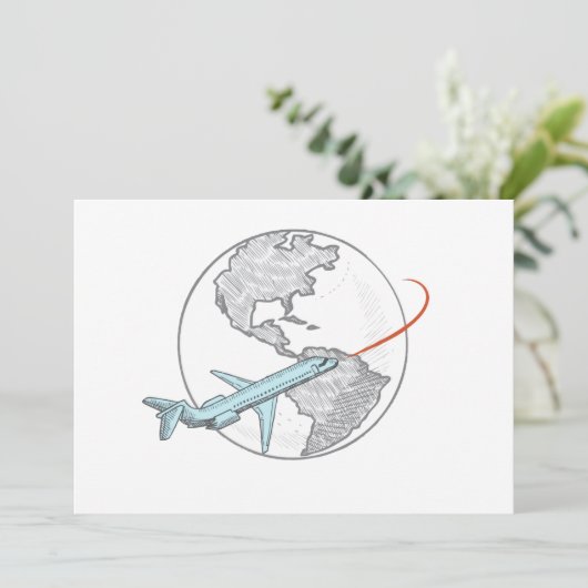 Invitation Autour du monde (Debout devant)