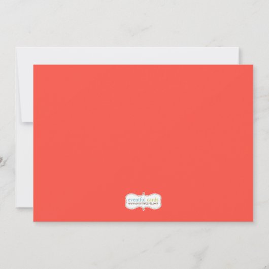 Invitation Autour du wedding shower de couples de Chambre (Dos)