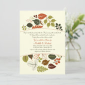 Invitation Autumn Circle (Debout devant)