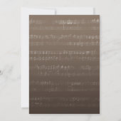 Invitation Autumn Leaves String Lights Fête des mariées de mu (Dos)