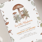 Invitation Autumn Porcini Fête de la Forêt