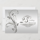 Invitation aux 25 ans de mariage (Devant)