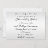 Invitation aux 25 ans de mariage (Dos)