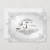Invitation aux 25 ans de mariage (Devant)