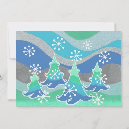 Invitation aux arbres d'hiver (Devant)