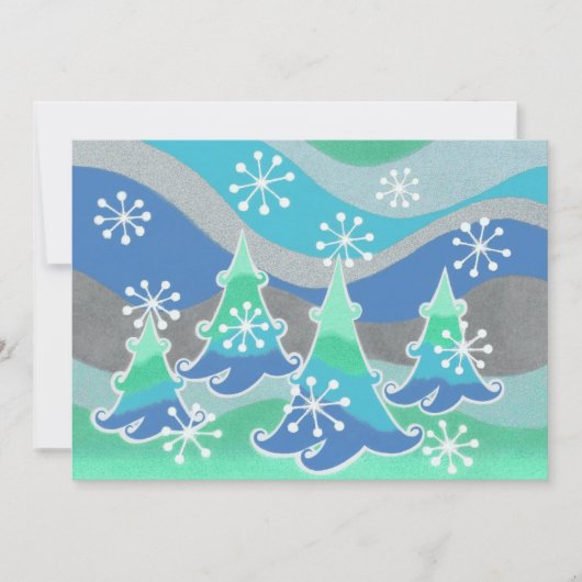 Invitation aux arbres d'hiver (Devant)