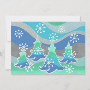 Invitation aux arbres d'hiver