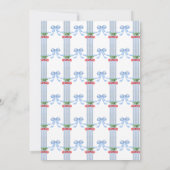 Invitation aux cerises à l'aquarelle grandmillénar (Dos)